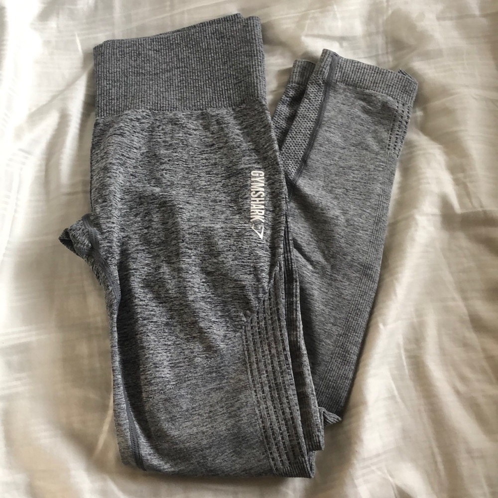 Gymshark grey ombré seemless leggings size small